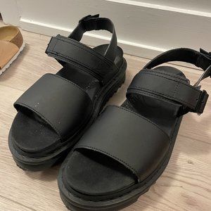 Dr. Martens - Voss Black Sandals - Size EU41 / US10.5